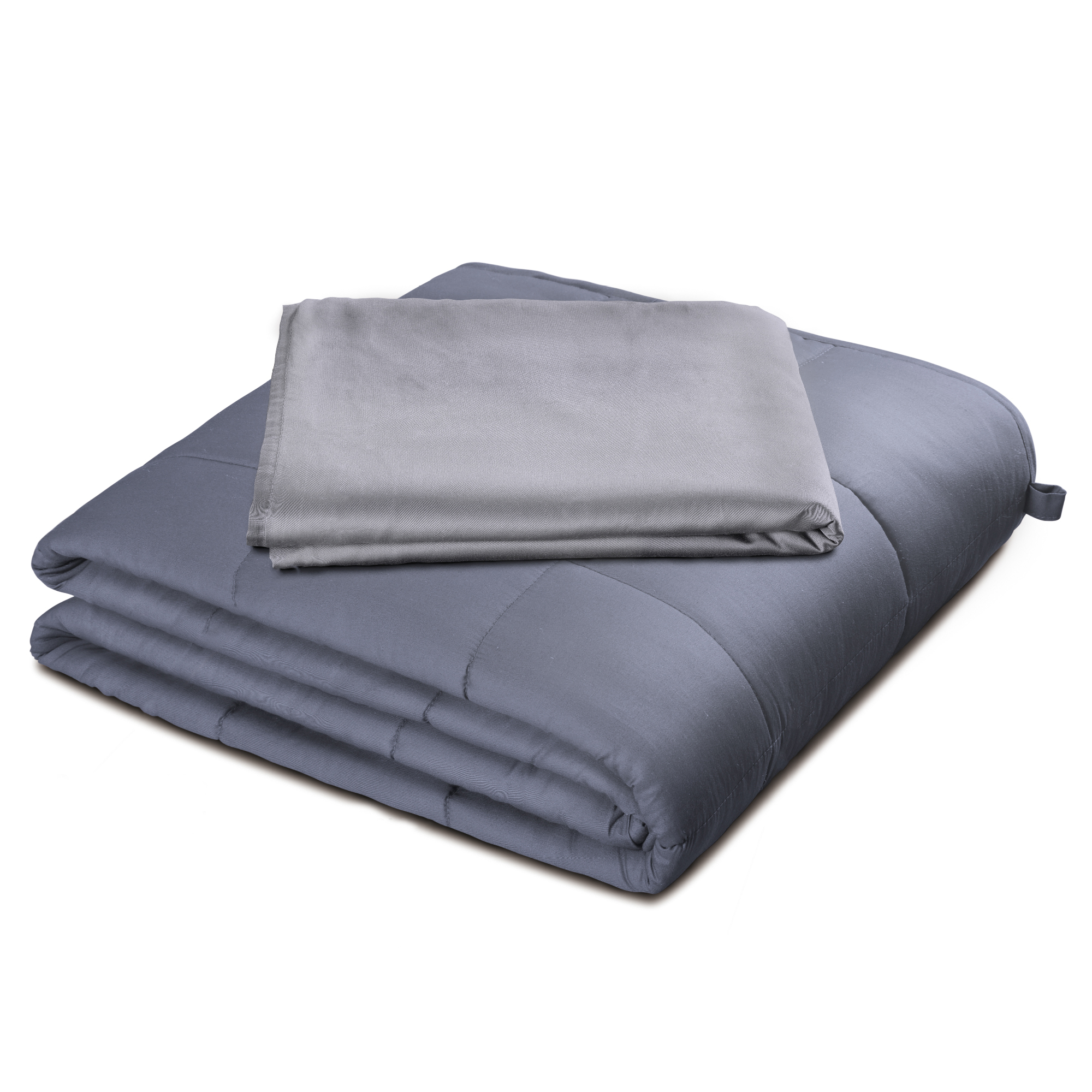 Weighted Blanket with Bamboo Duvet Cover – 15 lbs – Living Essentials Corp.